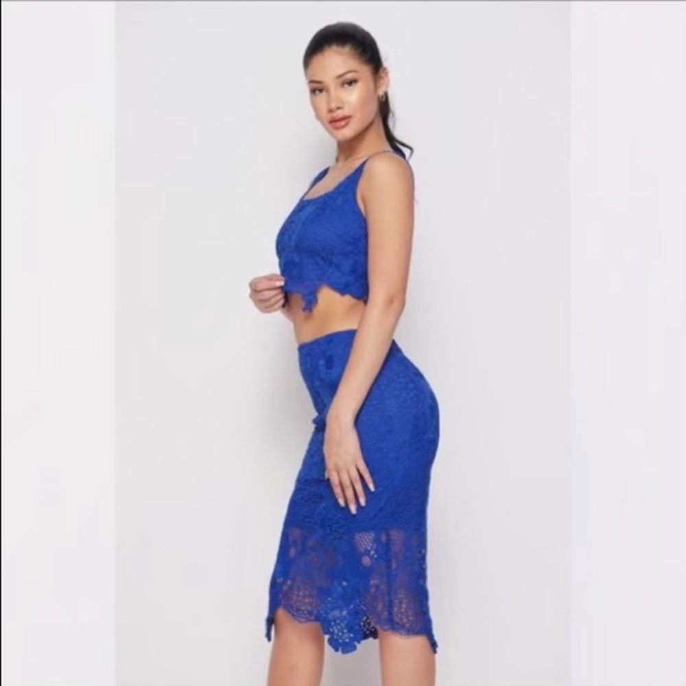 Two Piece Skirt Set